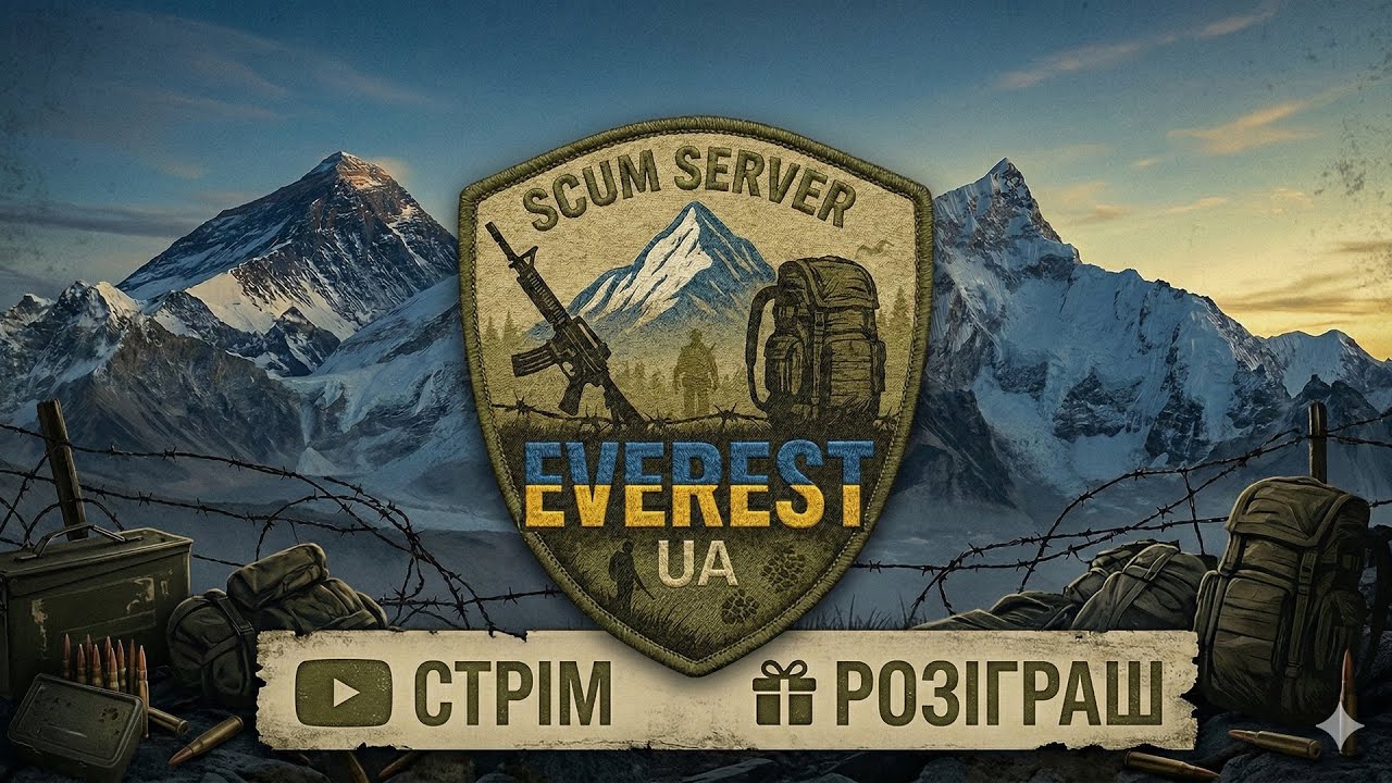 Стрім та розіграш від @AlexUAPlay | SCUM 1.2 з українізатором