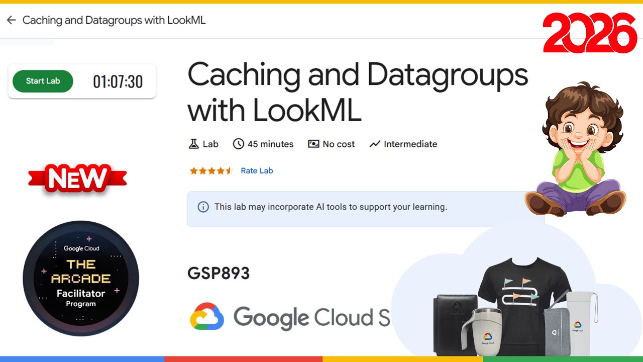 Caching and Datagroups with LookML | GSP893