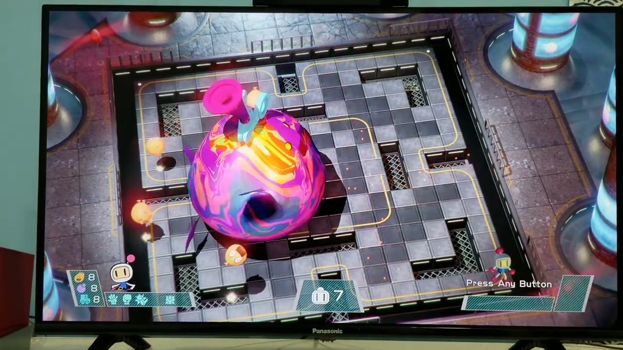 Super Bomberman R - Boss: Marbled Ballom