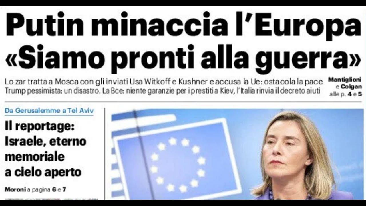 RASSEGNA STAMPA 3 DICEMBRE 2025. QUOTIDIANI NAZIONALI ITALIANI  PRIME PAGINE DEI GIORNALI DI OGGI