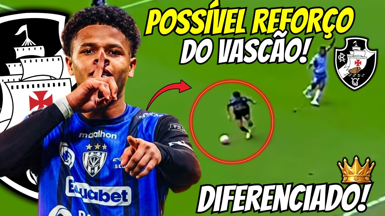 🇪🇨COMO JOGA PATRIK MERCADO POSSÍVEL REFORÇO DO VASCO PRA 2026!