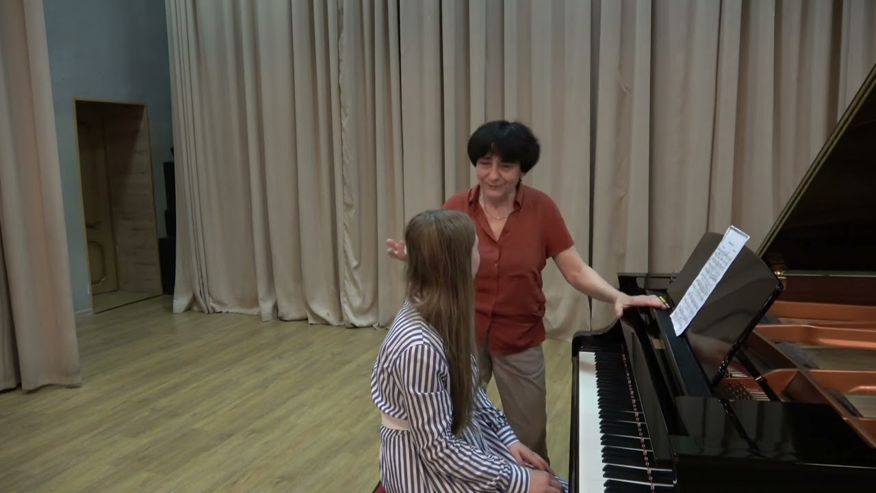 Ф.Мендельсон Песня без слов, op.30 №3 ми мажор. Мастер - класс Лили Гайковны Мгерян