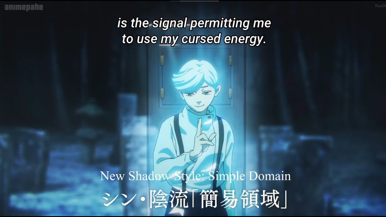 Ui Ui uses New Shadow Style Simple Domain | Jujutsu Kaisen Season 2 Episode 14 | Episode 38 Eng dub