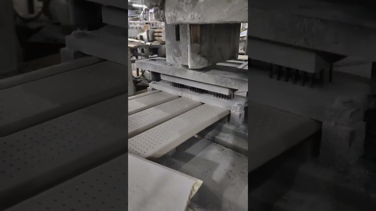 Punch hole for vented PVC soffit ceiling panel
