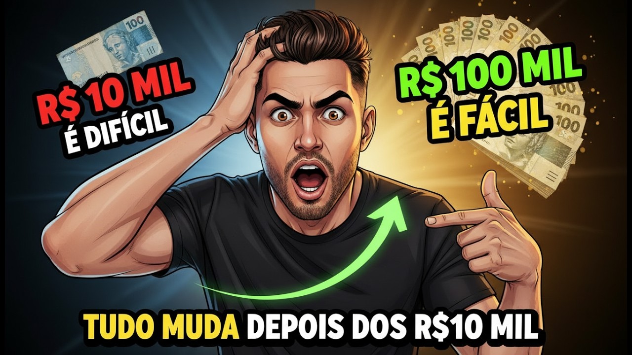 DE R$10 A R$10.000 EM 2026 (A Regra dos 10 Mil Que Ninguém Te Explica)
