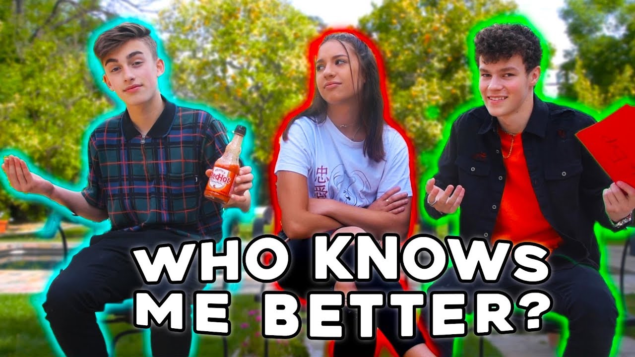 Who knows me better? || with Johnny Orlando & Hayden Summerall