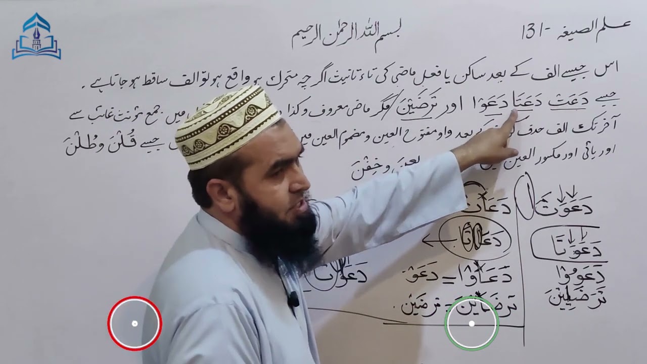 ILMUS SIGHA-131  عِلْمُ الصِّیغہ معتل قال باع کے دیگر قواعد