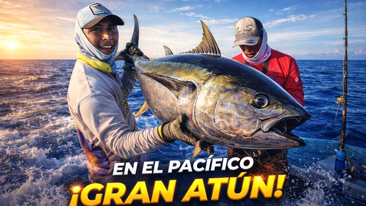 Yellowfin TUNA PAPALOTEADAS con CALAMAR volador! 😱😱😱
