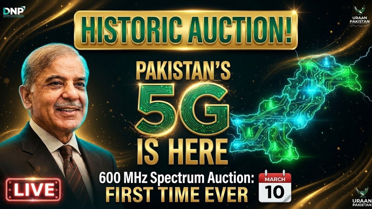 Breaking: Pakistan 5G Auction Result | Jazz, Zong, Ufone Spectrum Aur Expected Speed | 5G launched
