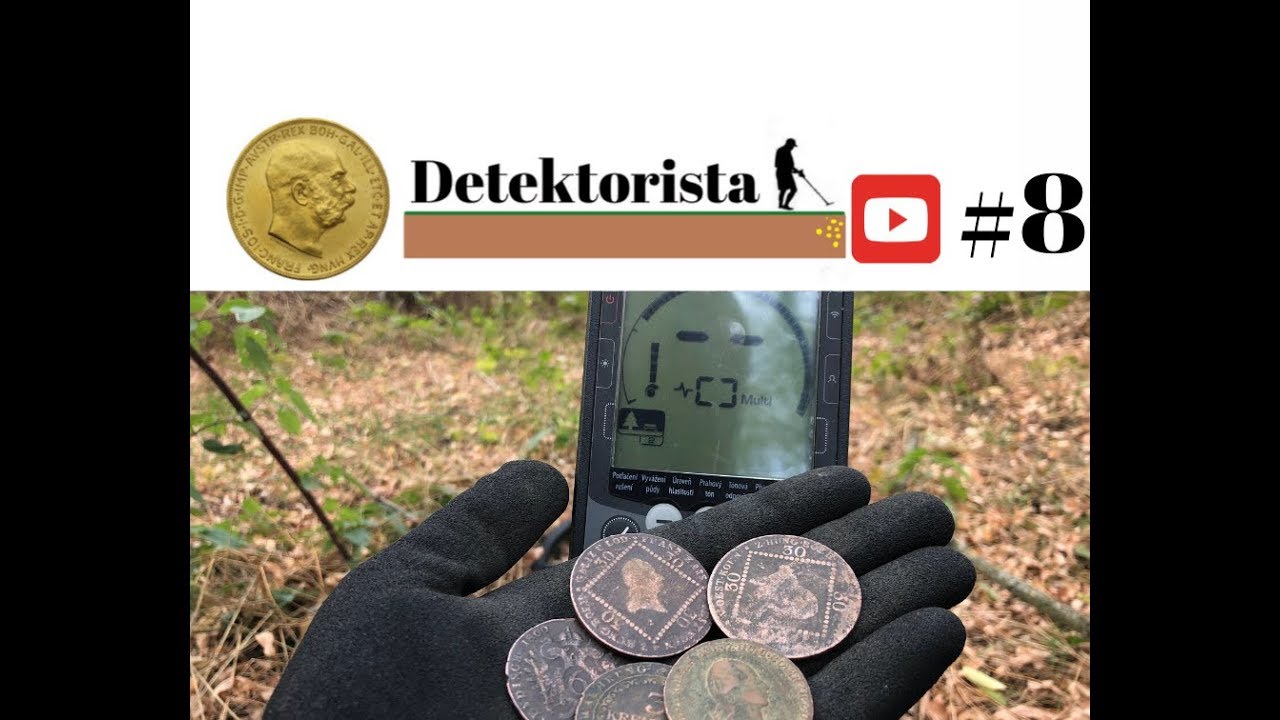 Lov mincí s detektorom kovov Minelab Equinox 800