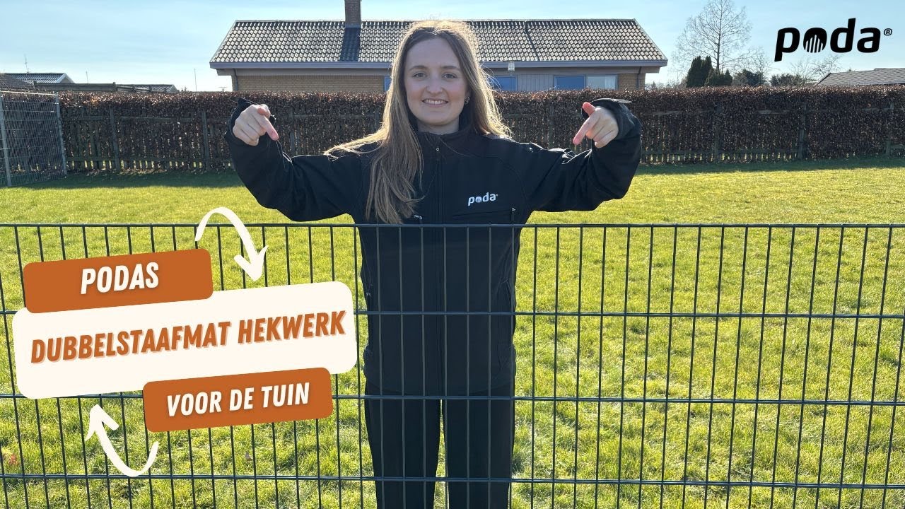 Dubbelstaafmat hekwerk | Poda Omheiningen
