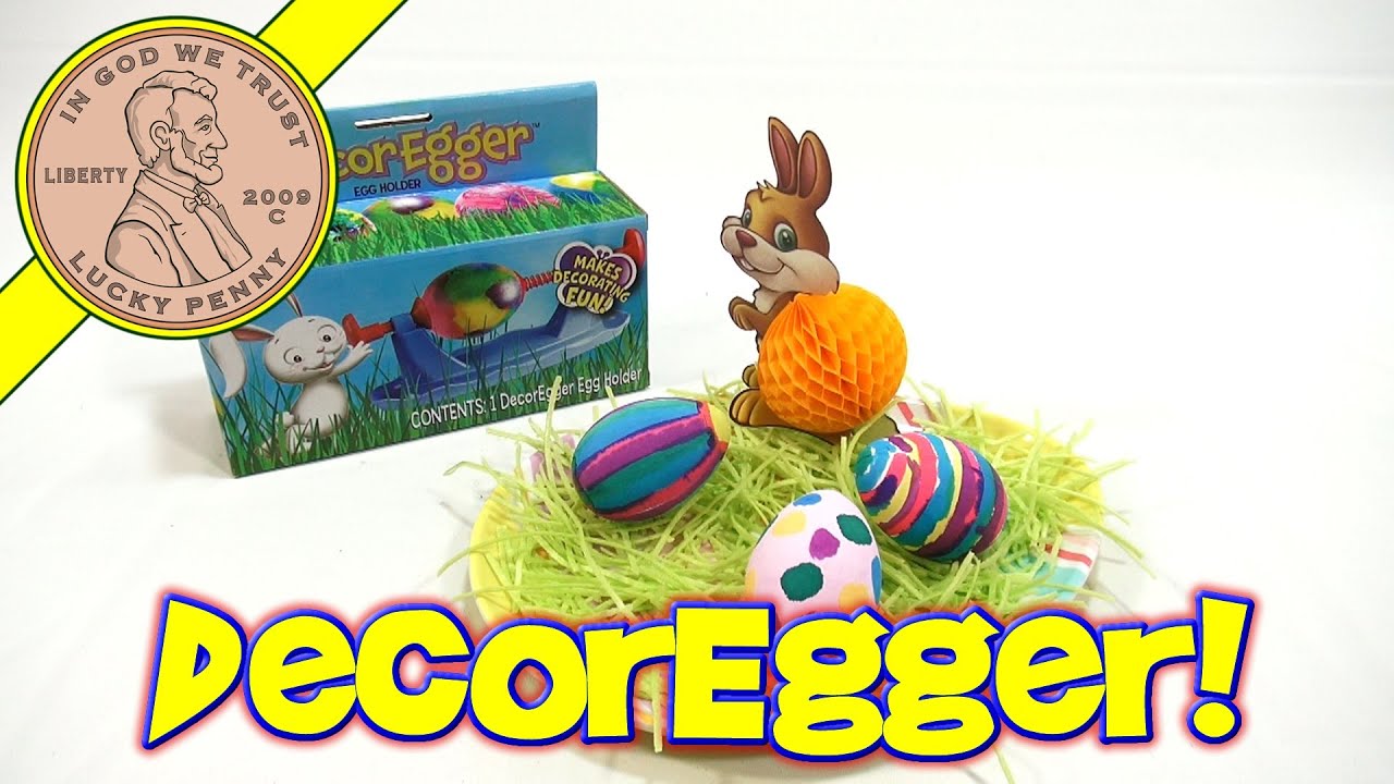Dudley's Decor Egger Egg Holder Easter Egg Kit - PAAS Color Snaps