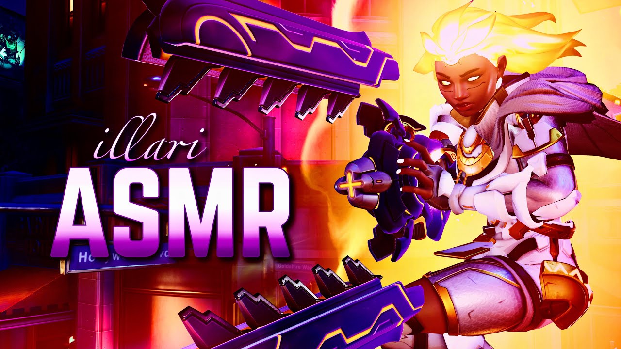 ♡ illari galactic gun asmr (≧▽≦) + binaural whispers! ⋆˙⟡ overwatch asmr ☀️ ୨୧˚