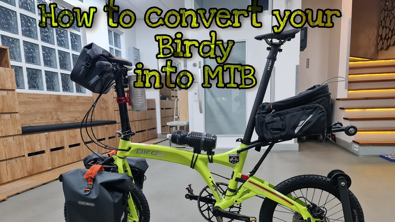 Как превратить ваш Birdy в горный велосипед для туризма