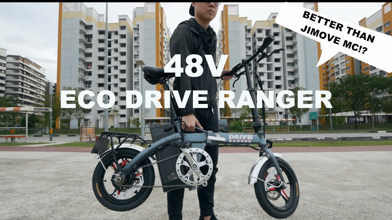 NEW 48V ECO DRIVE RANGER! |Better than JIMOVE MC?|Best Small Form Factor Ebike for GrabFood Delivery