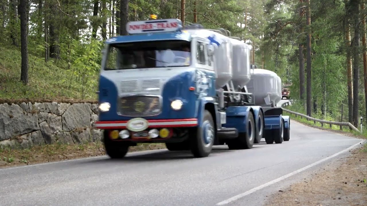 VETKU 3/5 Veteraanikuorma-auto seura Olavinlinnan keikka 16.6.2023