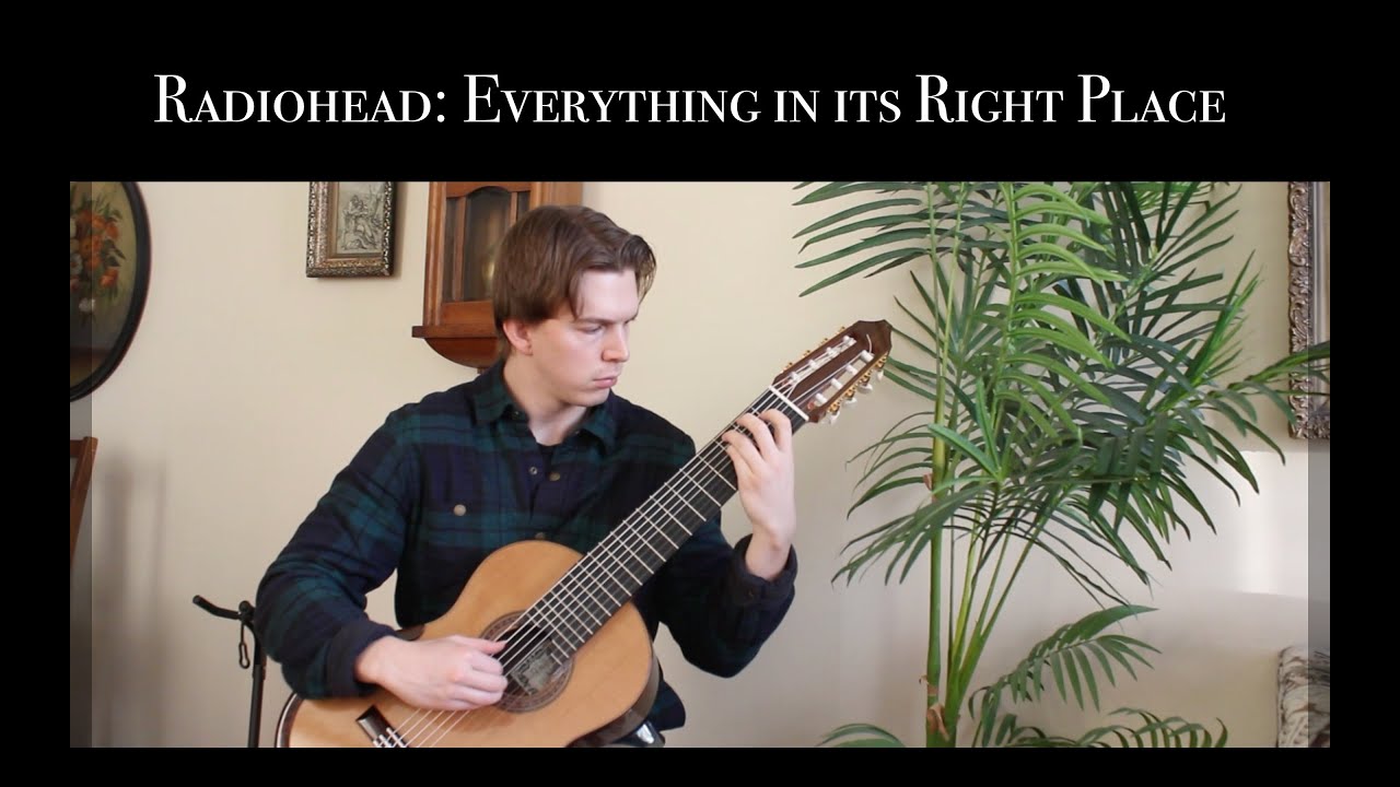 Radiohead: Everything in its Right Place (8-String Guitar)