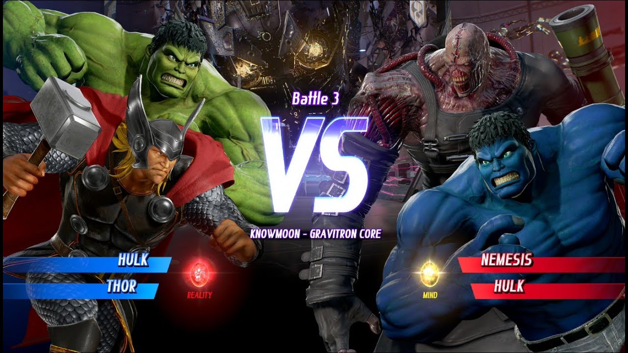 Marvel VS Capcom Infinite - Gameplay Arcade Mode - Hulk & Thor - 60 FPS
