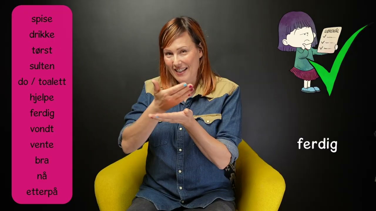 MiniKurs: NYTTEORD (tegn-til-tale)