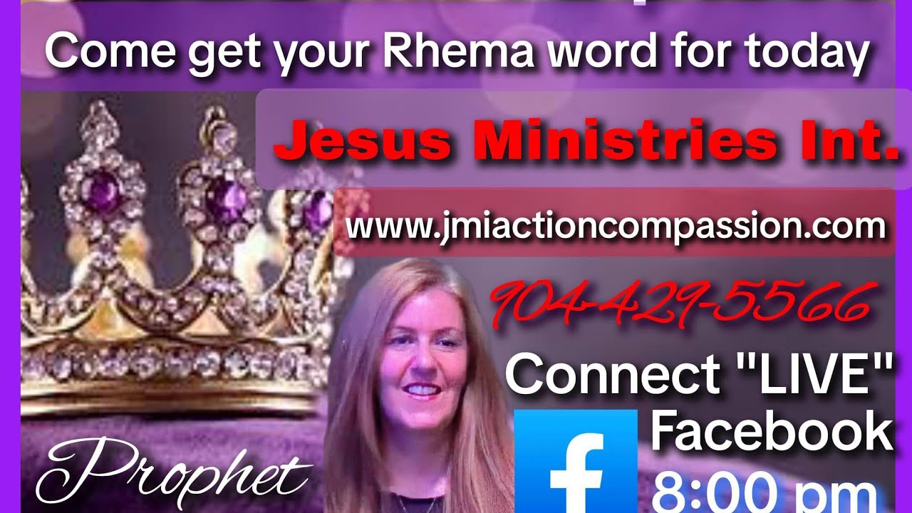 GET YOUR RHEMA WORD - Fire that brings peace - JMI - March 10 2026