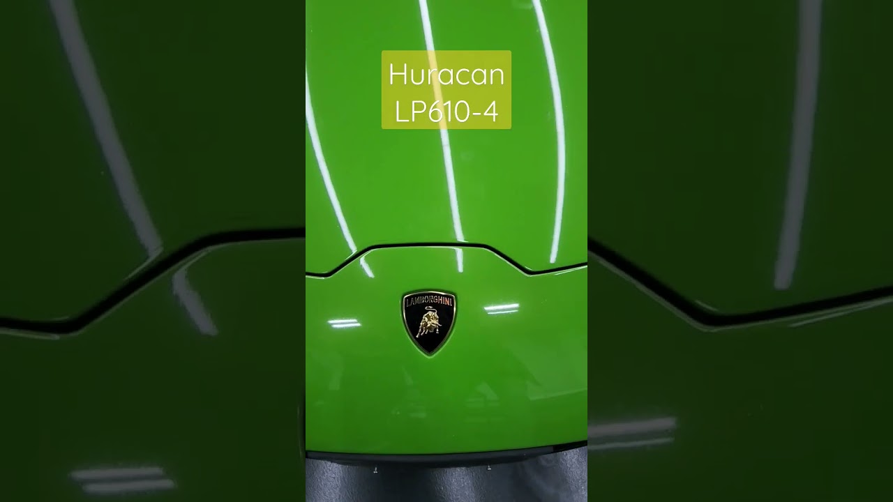 #lamborghini #huracan #LP610-4 in for tint and ceramic pro coating. Sub to see more. #lambo #exotic