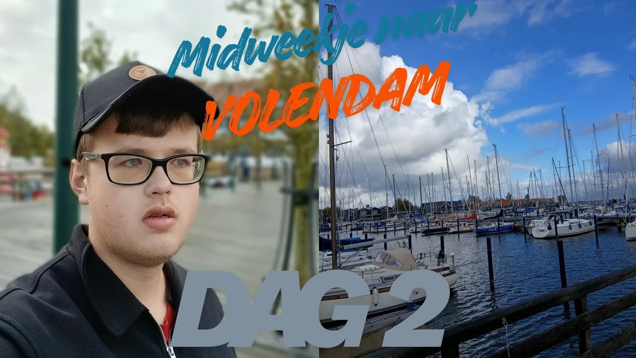 HIER STAAN ONTELBARE BOTEN IN DE HAVEN! 🛳 MIDWEEKJE NAAR VOLENDAM! DAG 2