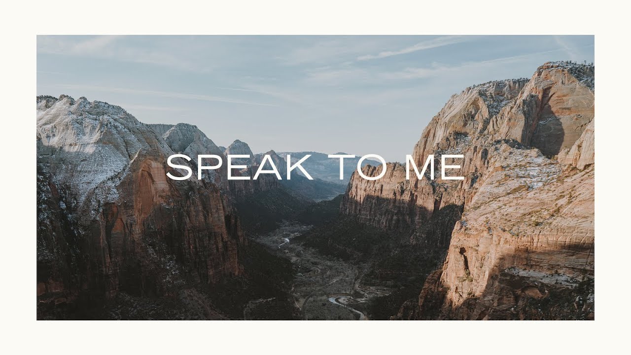 Speak to Me (feat. Martin Smith) [Lyric Video] - Kathryn Scott | Speak to Me