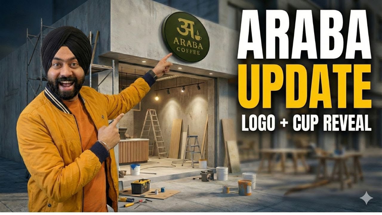 Araba Coffee Progress + Official Logo Reveal! ☕🔥