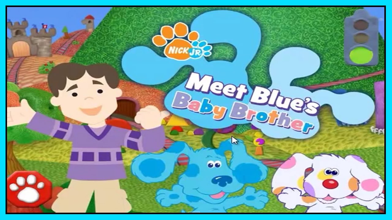 Blues Clues Full Gameisode - Meet Blue's Clues Baby Brother! - English HD - Baby Blue!