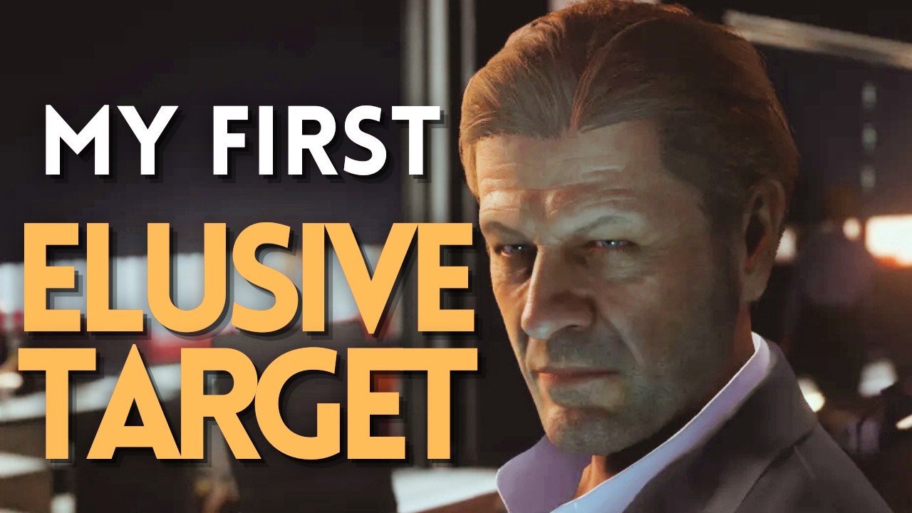 my very first Elusive Target in Hitman!