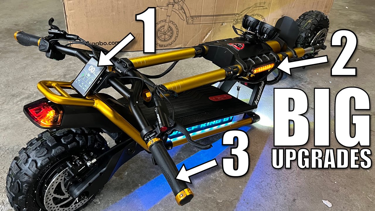 Unbox & Testing the FASTEST Electric Scooter by Kaabo: the Wolf King GT Pro