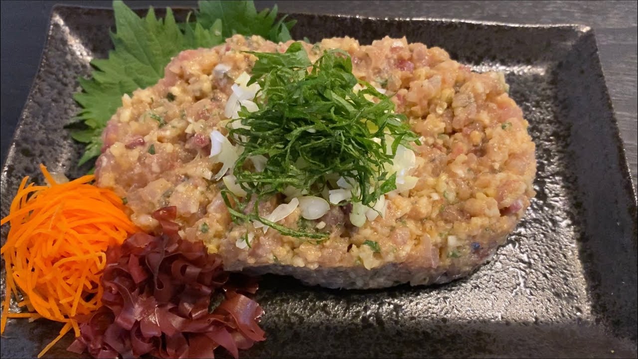 アジのなめろうって食べたことありますか？作り方教えます！