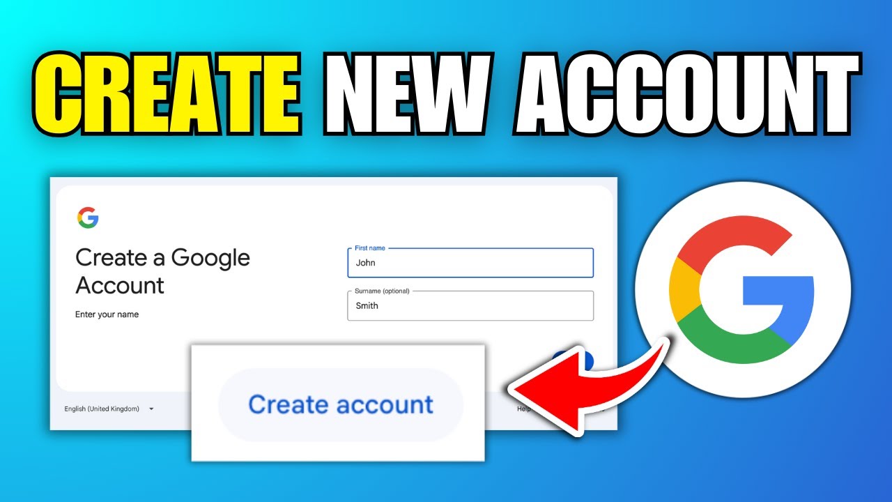Как создать новую учетную запись Google (ПК и ноутбук)