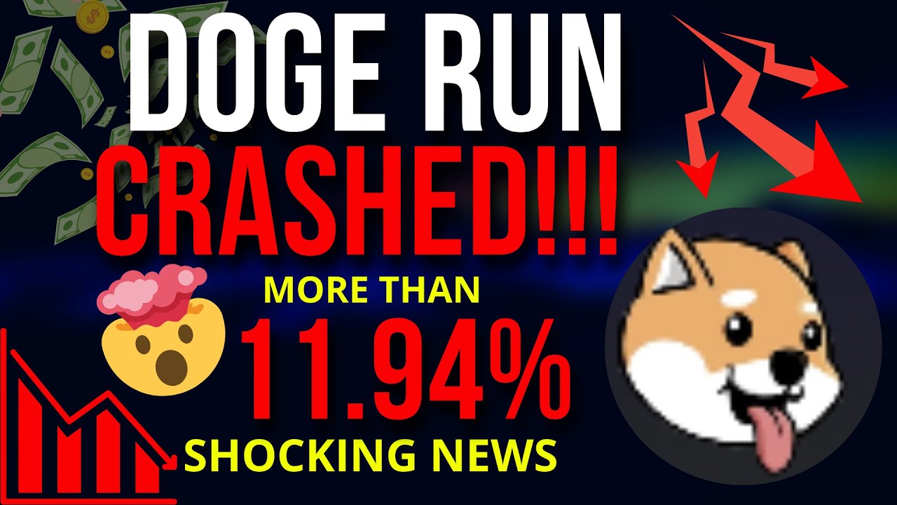 Doge Run Coin is Crashed 11.94% | Doge Run News and Updates!! 🚀 | Crypto News
