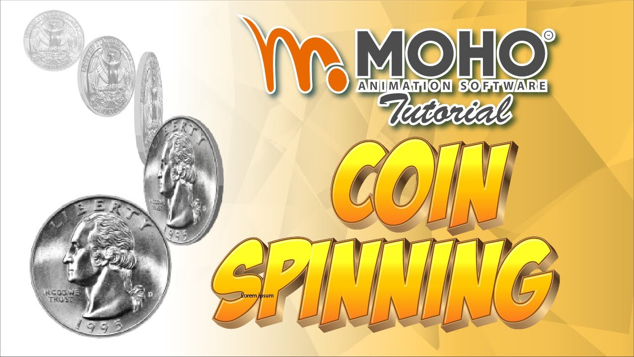How to create a coin spin in MOHO