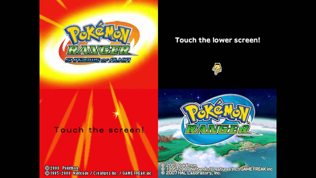 All Pok&eacute;mon Ranger Openings