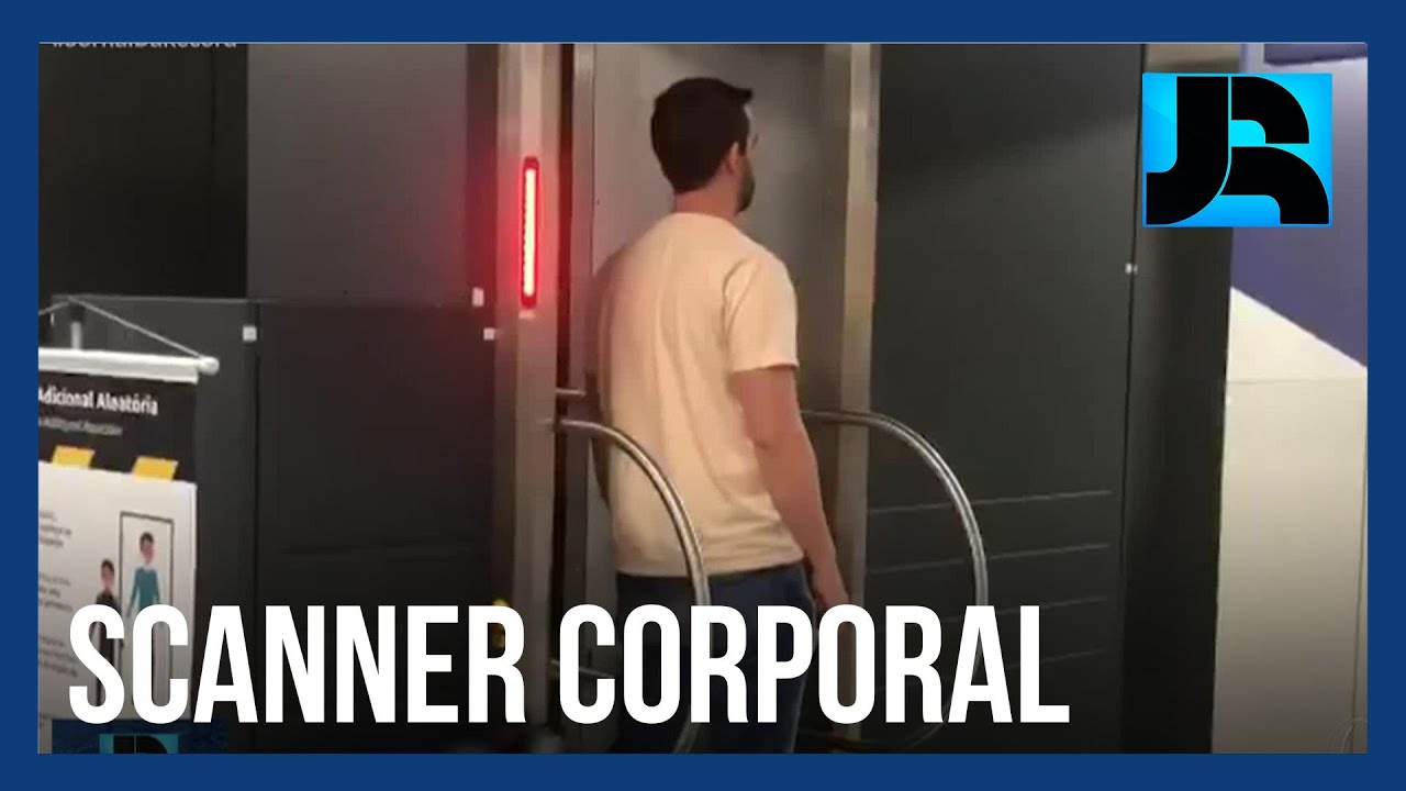 Scanner corporal volta a ser usado e ajuda na prisão de 19 suspeitos no aeroporto de Guarulhos (SP)