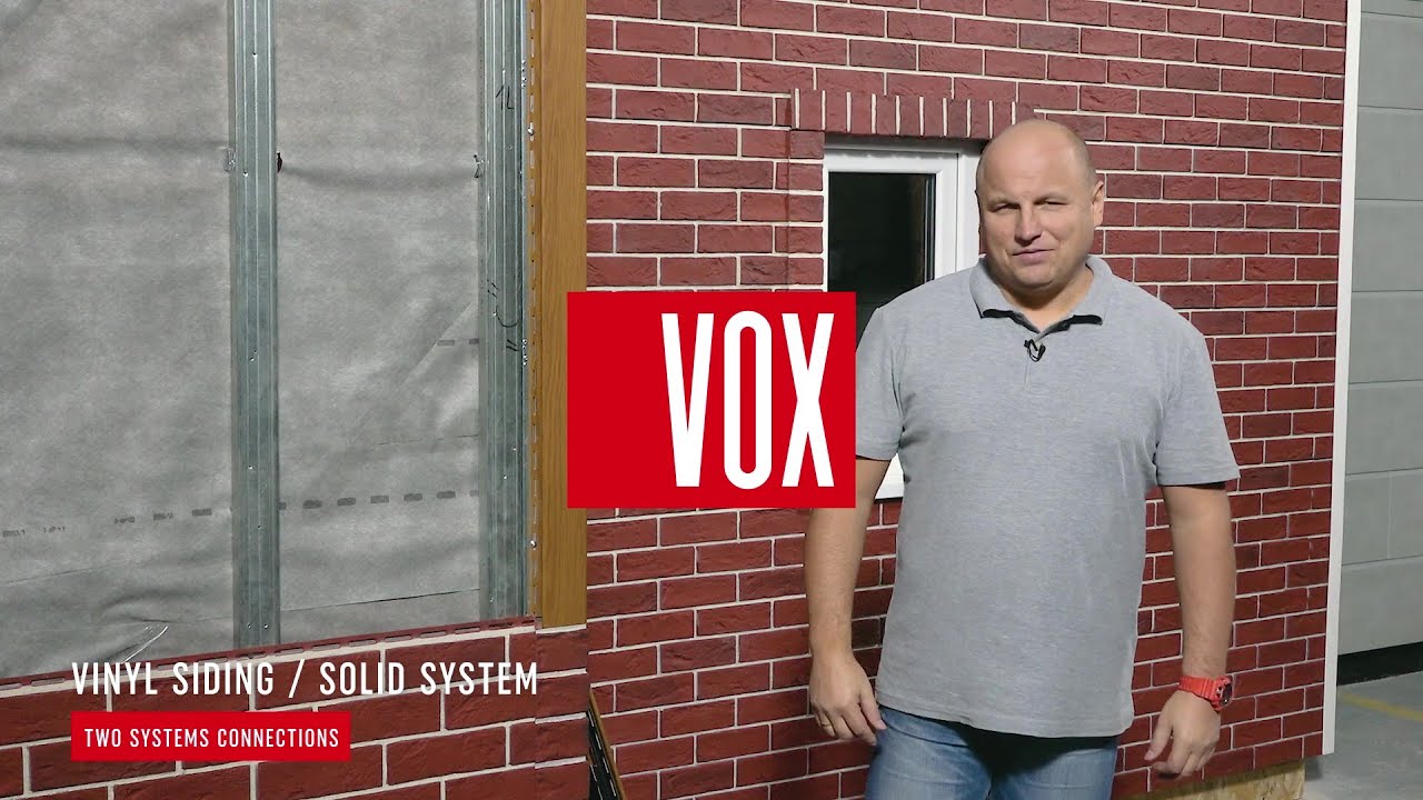 VOX Installation video SOLID 03  CONNECTION WITH SIDING