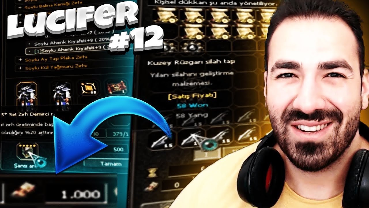 1.000 WON İLE LUCİFER TİCARET SERİSİNE BAŞLADIK ! #lucifer12 #metin2 #metin2tr