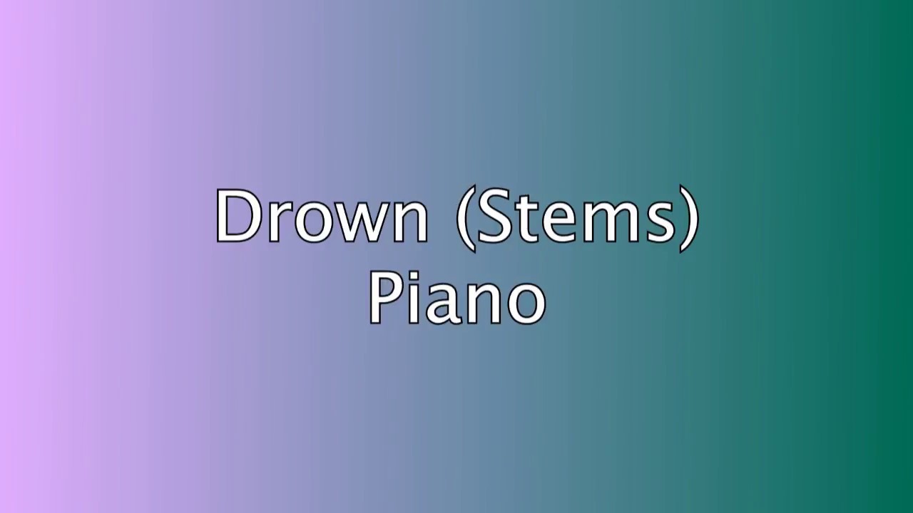 Tyler Joseph/Twenty One Pilots - Drown (Recreated Stems)