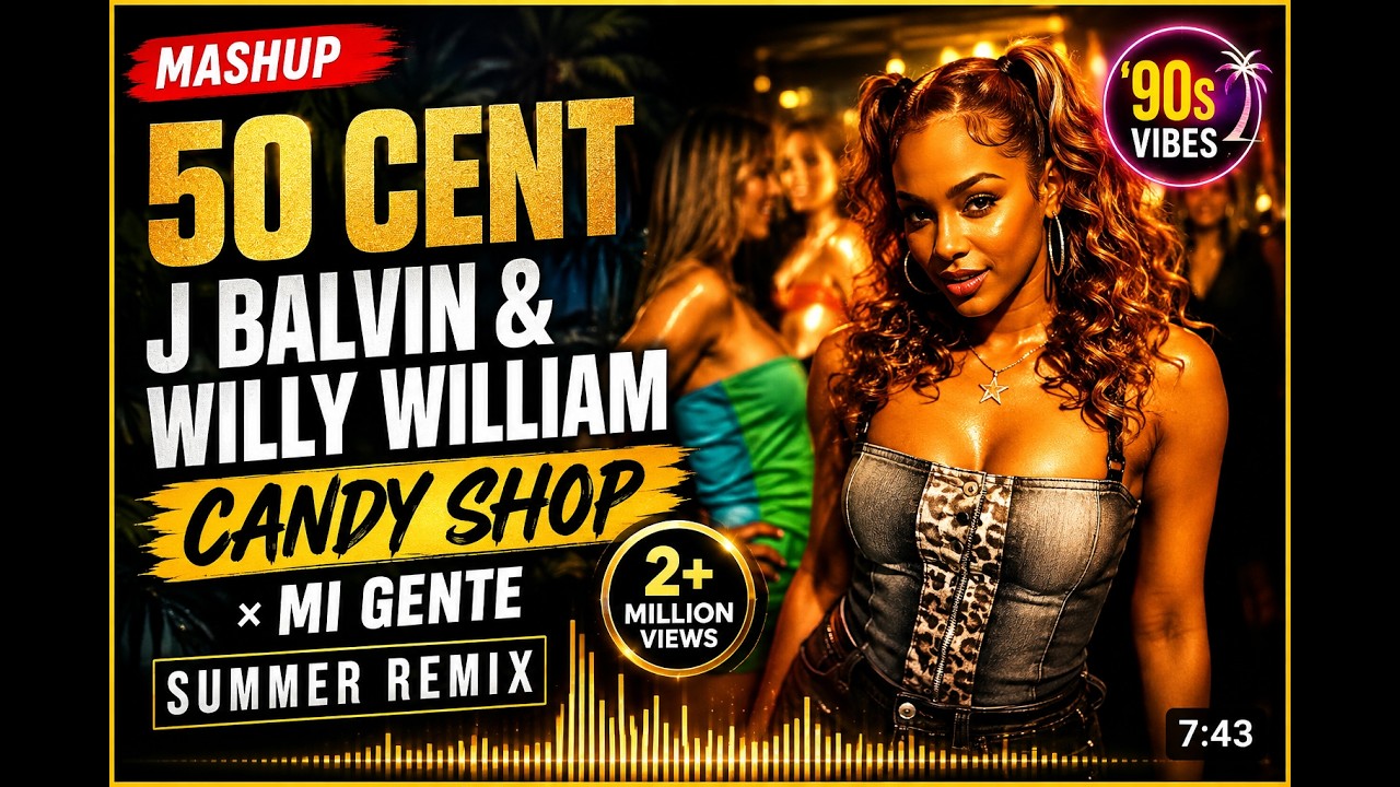 50 Cent X J Balvin & Willy William - Candy Shop x Mi Gente (MASHUP)
