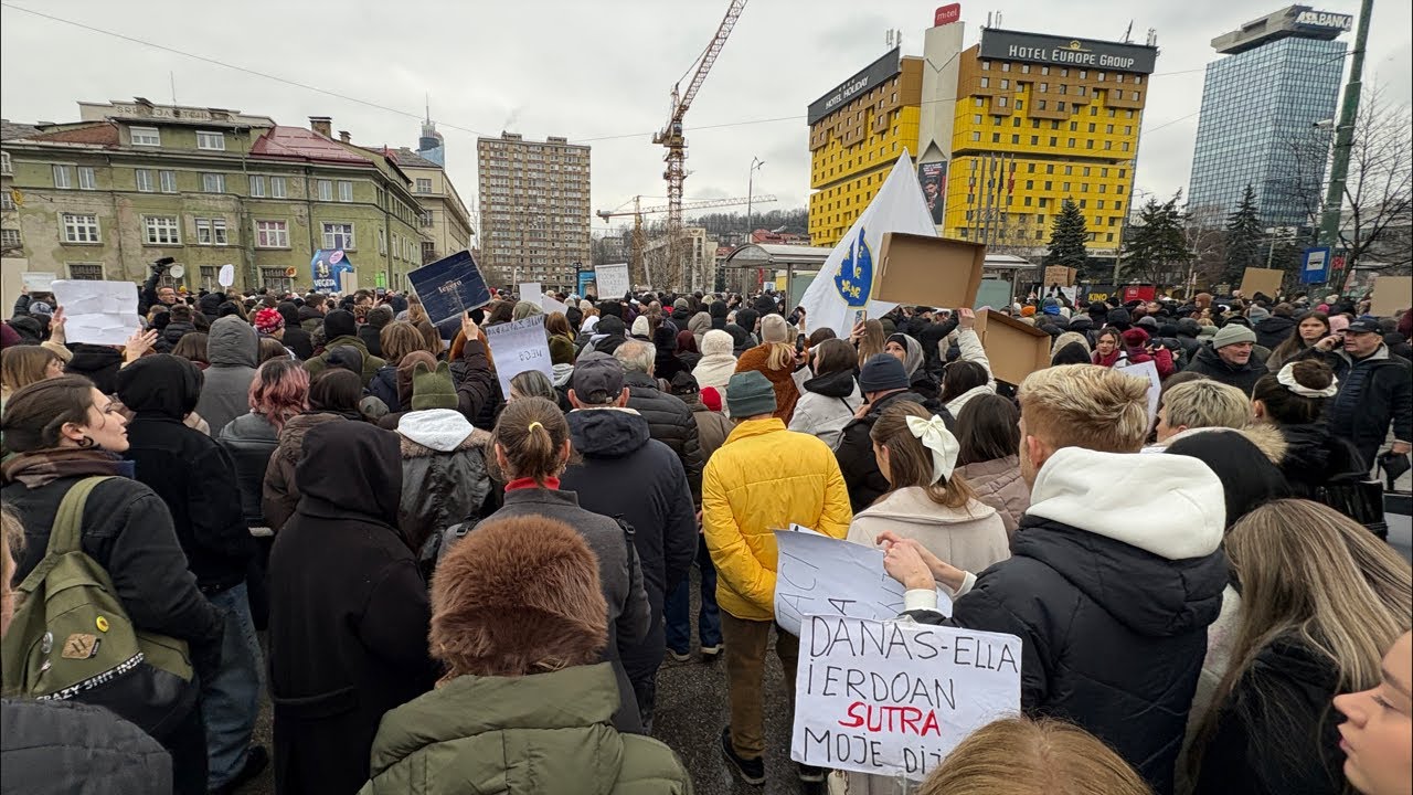 Protesti, sedmi dan, 21.02.2026.
