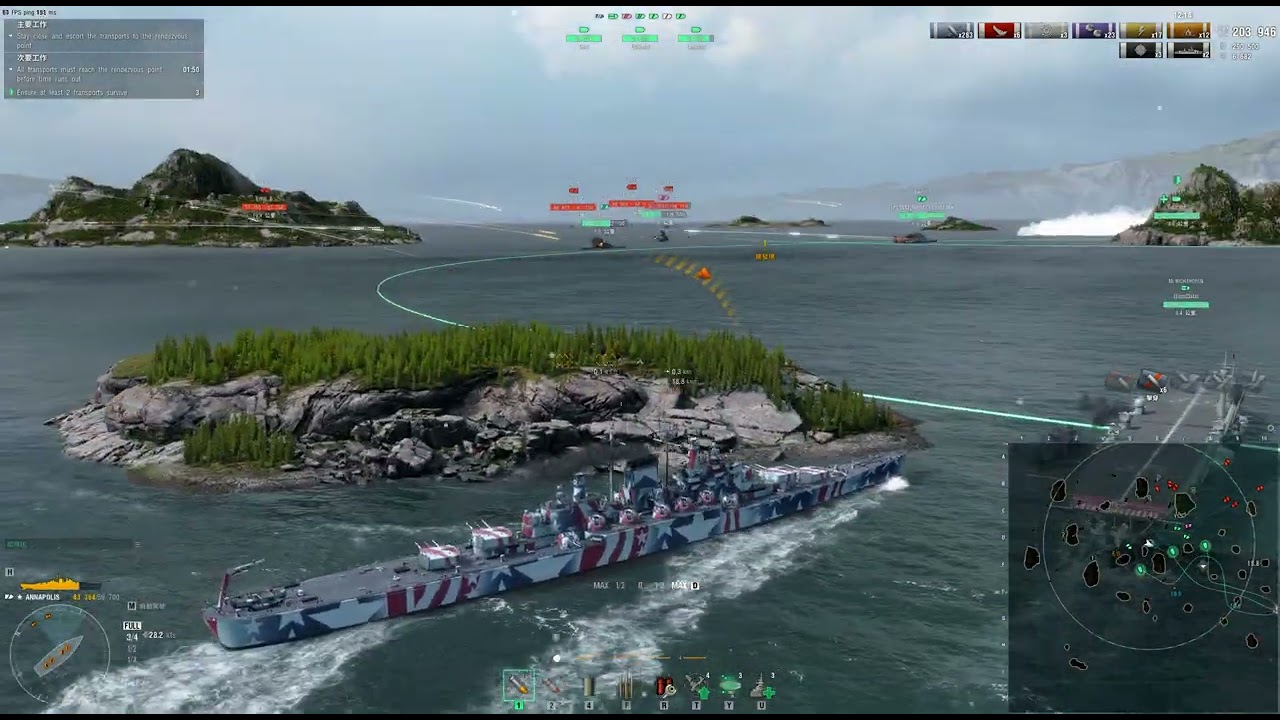 World of Warships 2026 02 23 T XI CL ANNAPOLIS