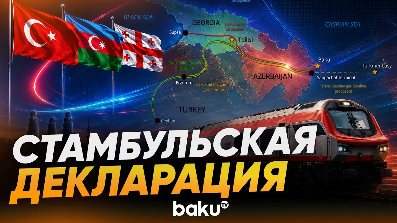 Главы МИД Азербайджана, Турции и Грузии подписали Стамбульскую декларацию - Baku TV | RU
