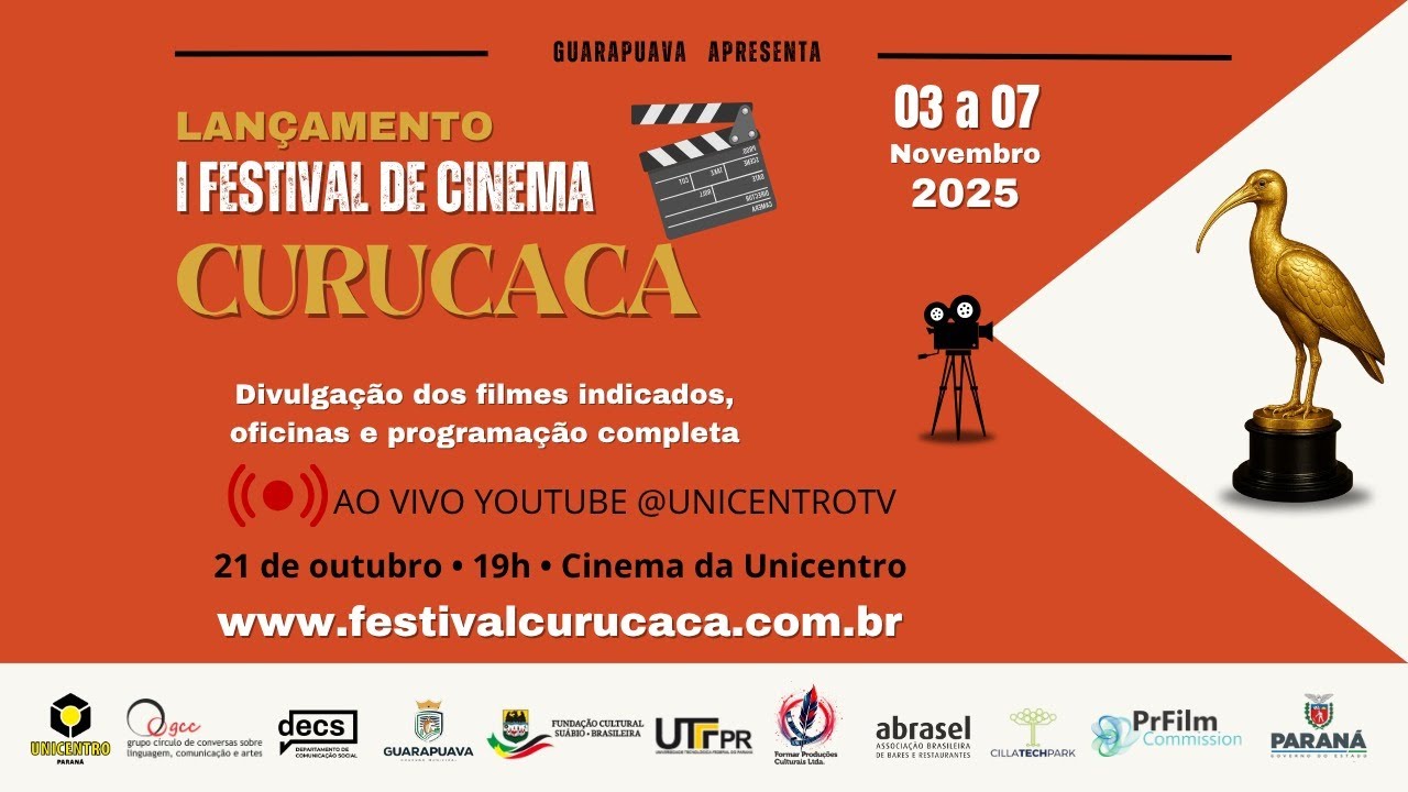 Lançamento do I Festival de Cinema Curucaca