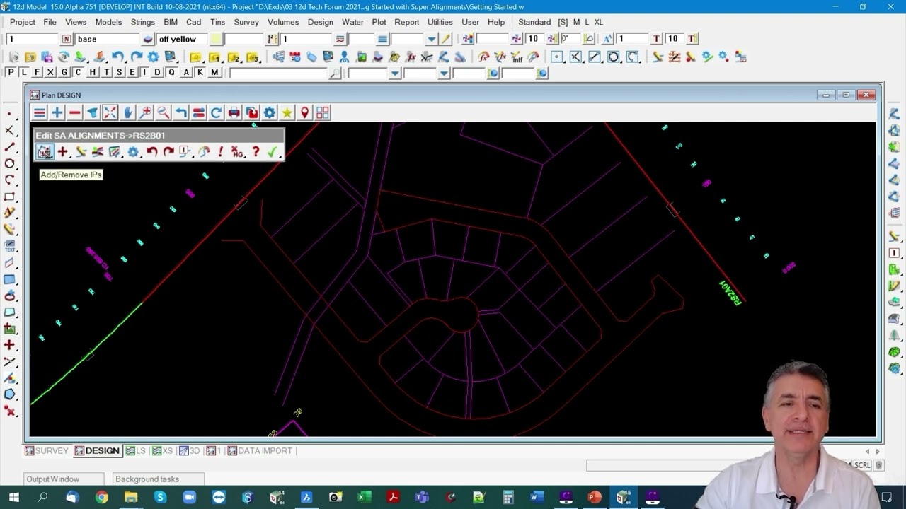 Getting Started with Super Alignments in 12d Model | IP Method Tutorial #12dModel #12dTechForum