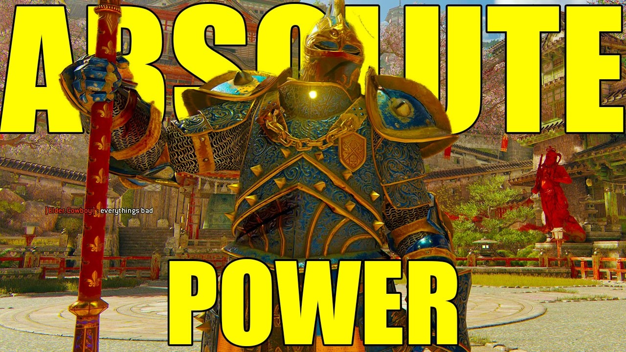 S-TIER LAWBRINGER TRULY IS A INSANE MENACE TO SOCIETY!!! | For Honor | Lawbringer