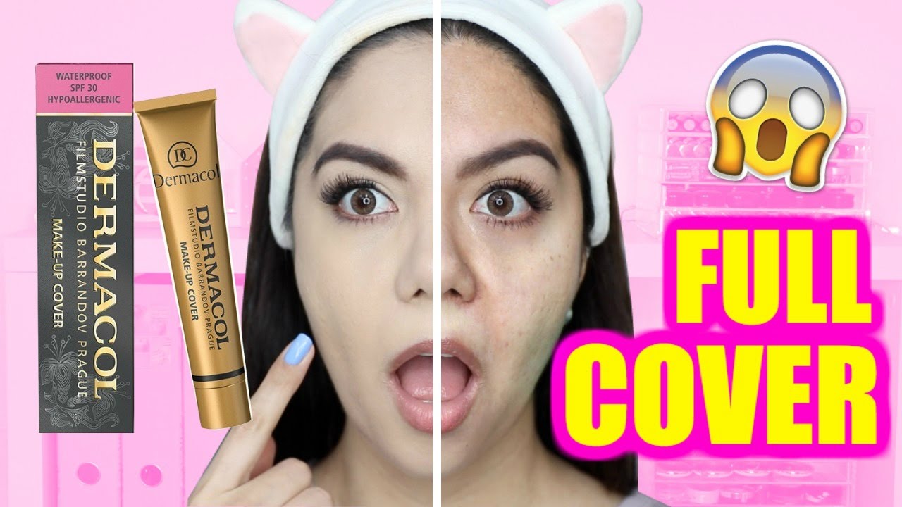 DERMACOL BASE ¿COBERTURA EXTREMA? | RESEÑA + DEMO + SWATCHES | MARIEBELLE COSMETICS