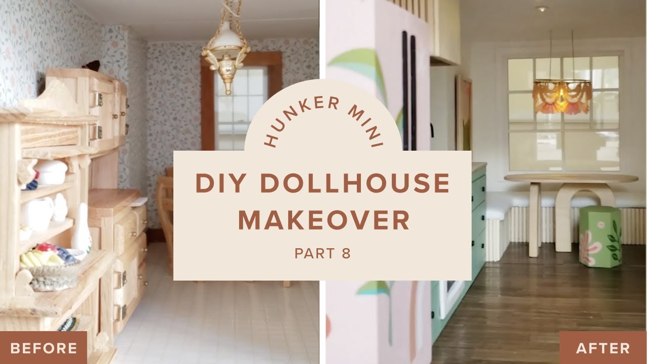 Dollhouse Makeover: Kitchen Transformation, Part 8/14