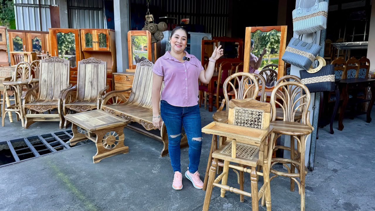 ESTOS SON LOS PRECIOS DE LOS MUEBLES DE MADERA CARRETERA A  COJUTEPEQUE 🇸🇻